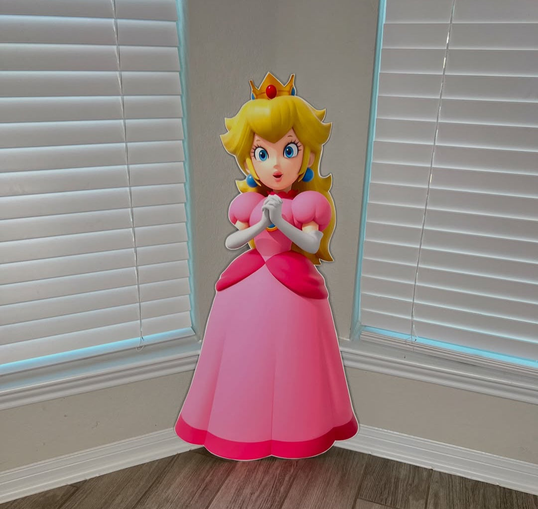 Character cutouts decor