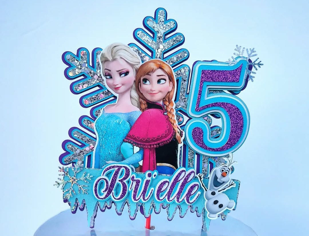 Character Cake & Cupcake Topper