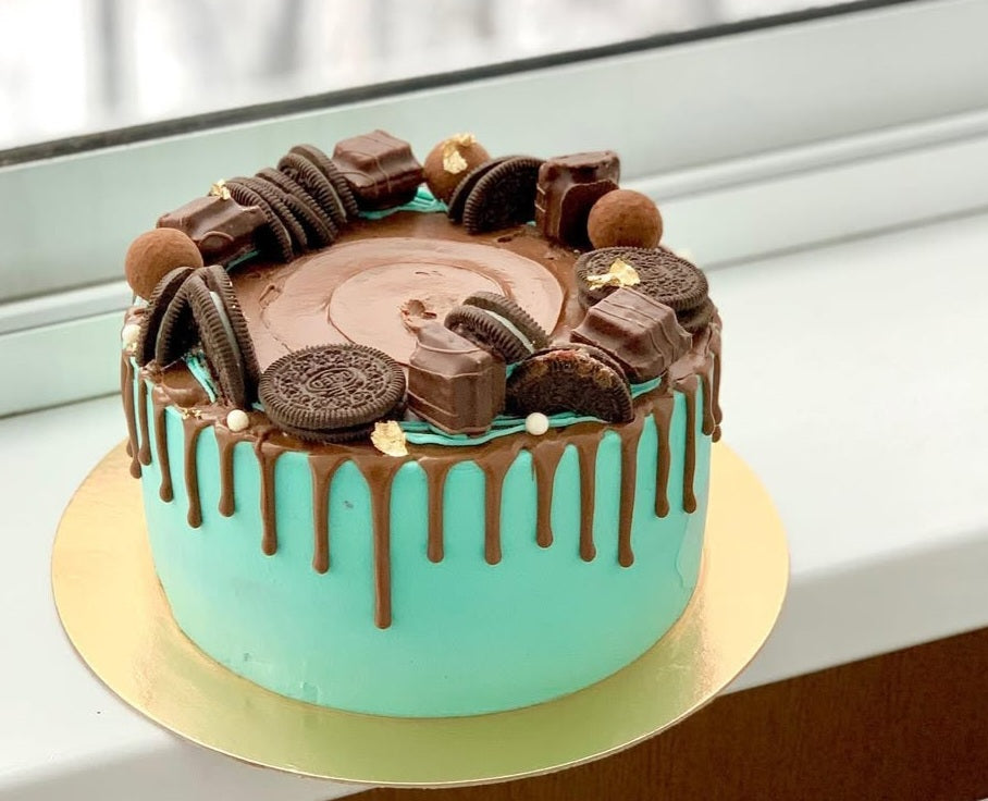Double chocolate Drip cake