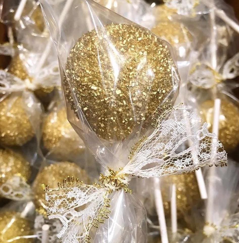 Glitter Is everything cake pops
