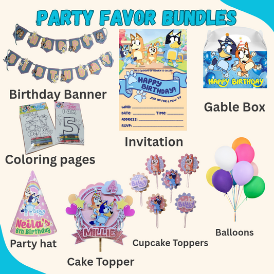 Birthday Favor Bundle